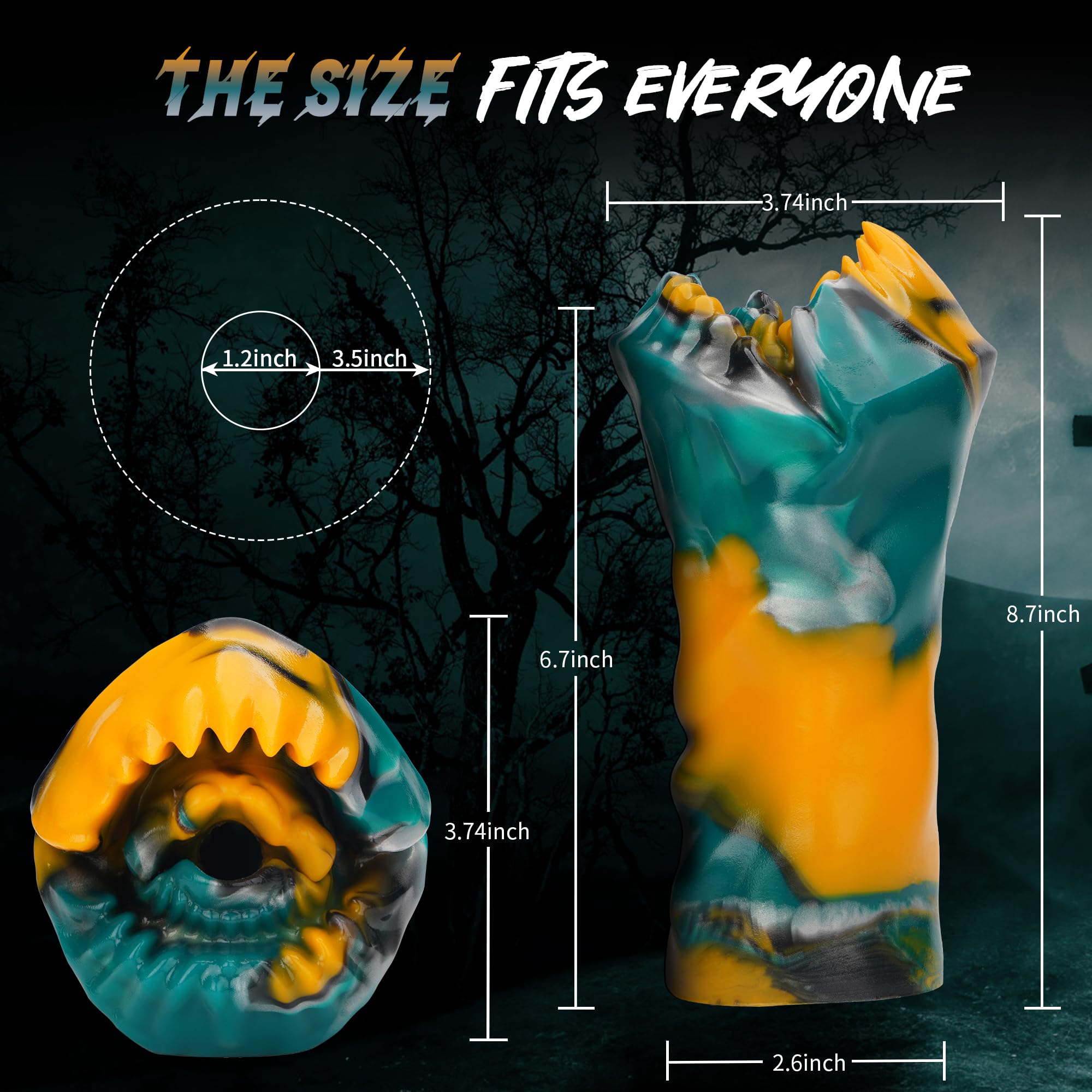 Monstermäßig Taschenmuschi Silikon - Masturbator - 6