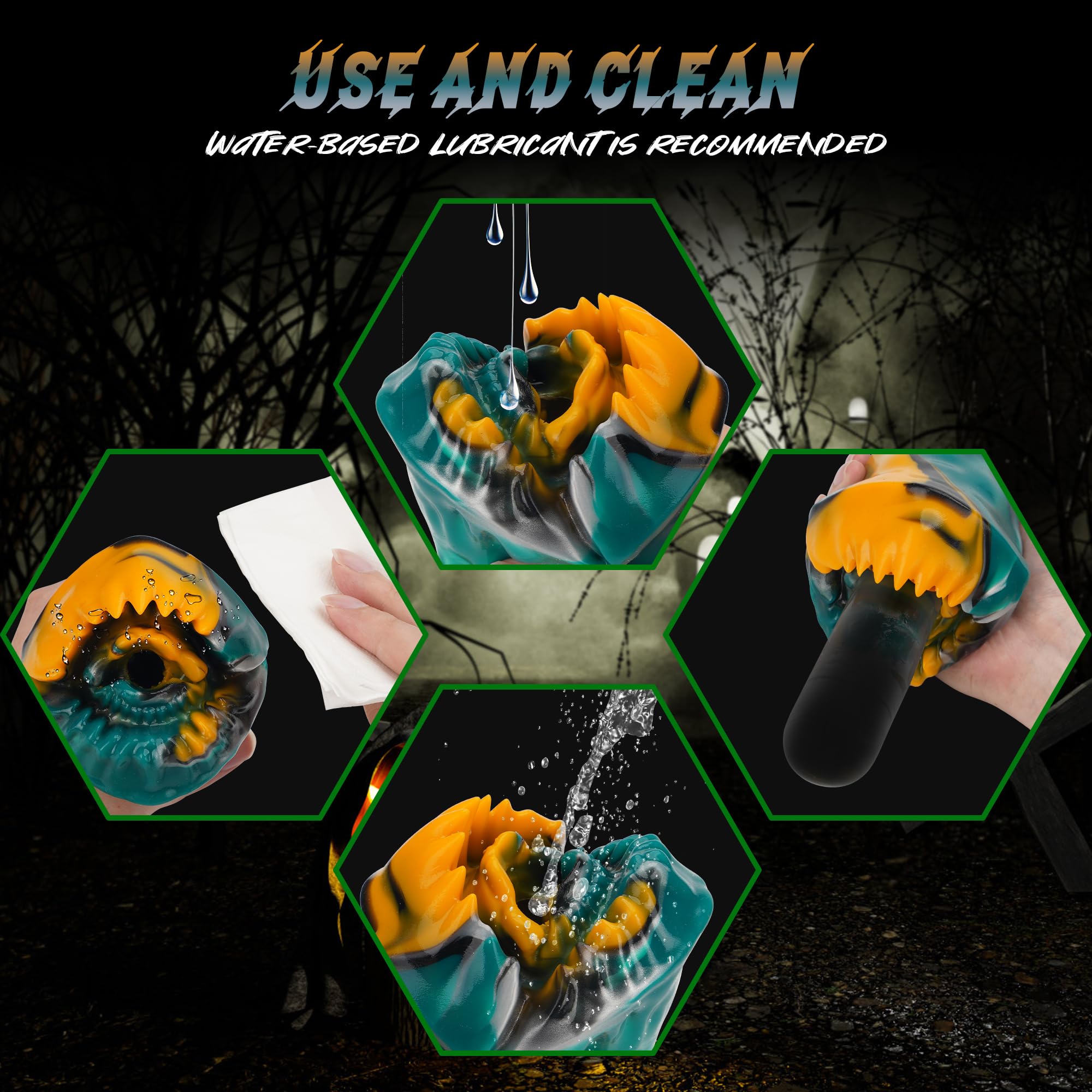 Monstermäßig Taschenmuschi Silikon - Masturbator - 5