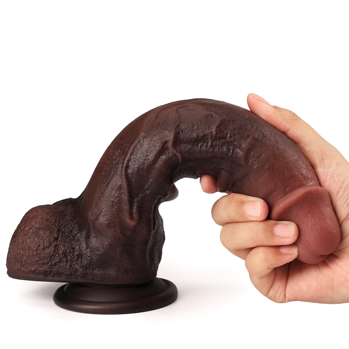 Weiche Silikon‑Textur des Dildos Jett