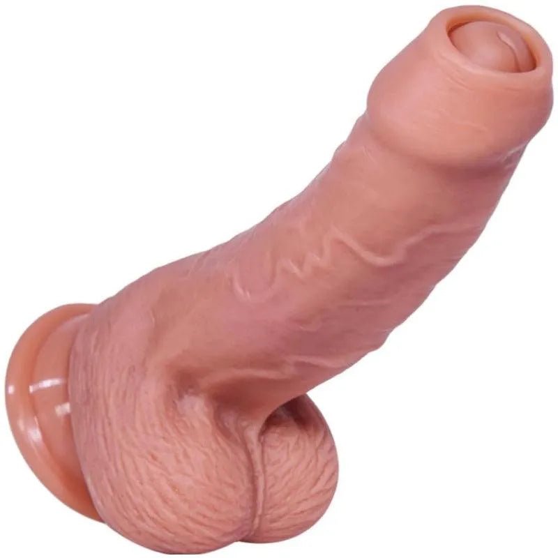 saugnapf dildo mit vorhaut