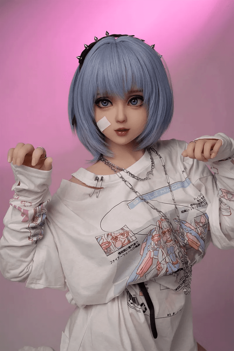Japanische Minipuppe Hanaé mit Silikonkopf 130cm - 1