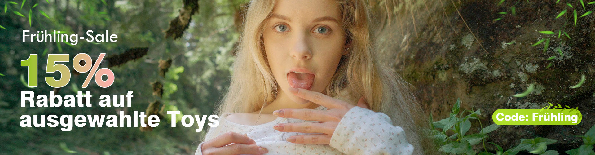 Frühlingsgefühle, günstige Toys und 15% Rabatt!