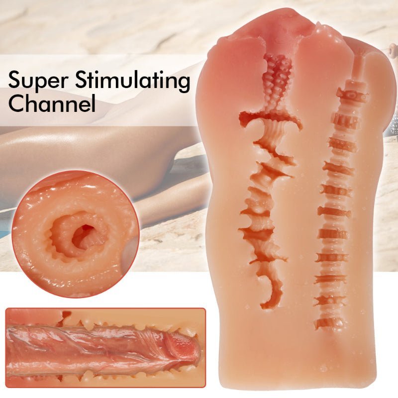 Queransicht beider Kanäle – zeigt das Zusammenspiel von vaginaler und analer Öffnung