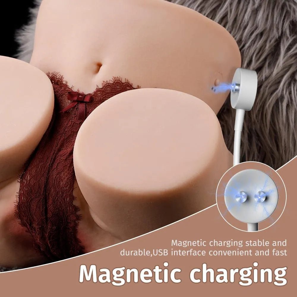 Extrem realistischer Vibrierender Gesäß-Masturbator - Sophia 11kg