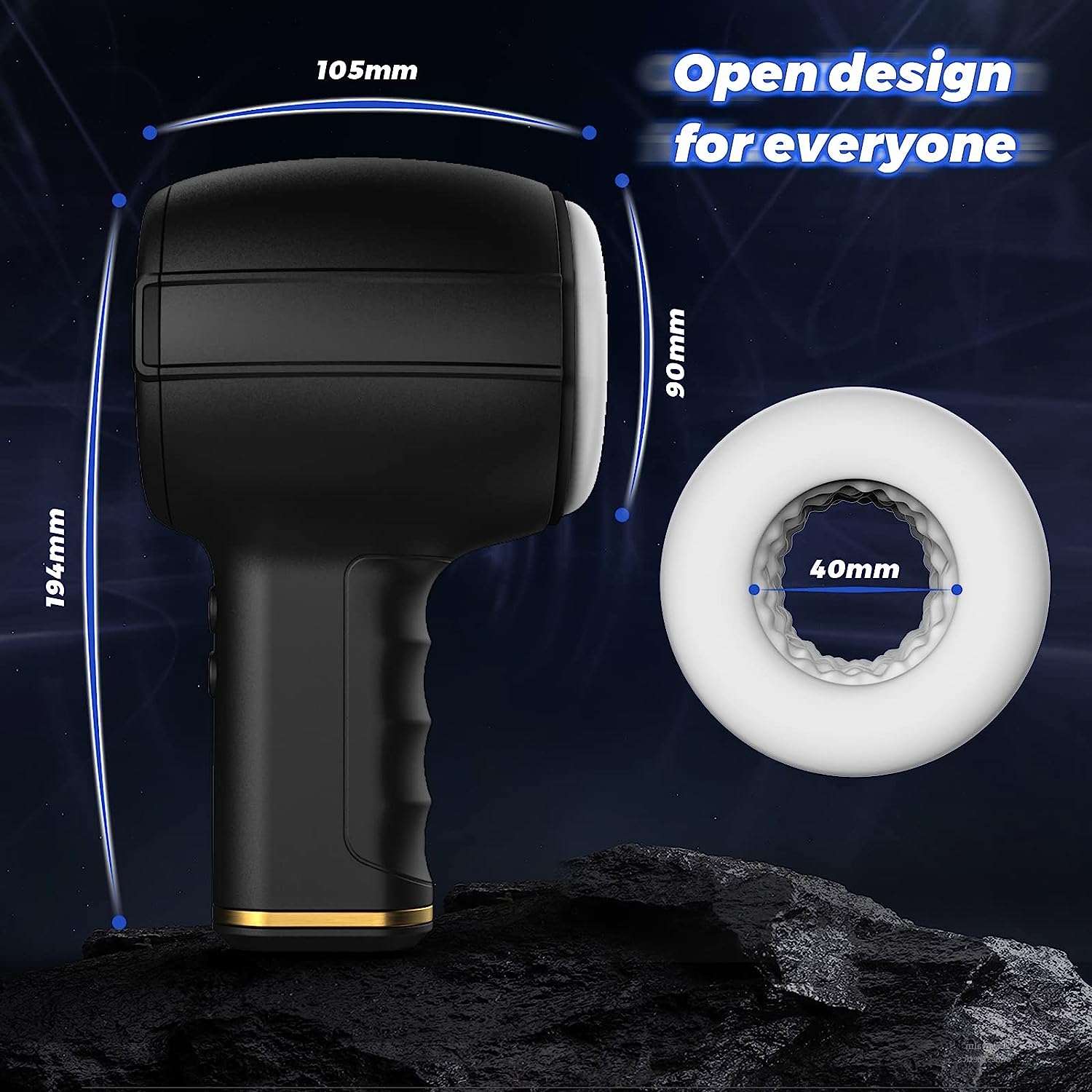Masturbateur sexuel va-et-vient Design Innovante