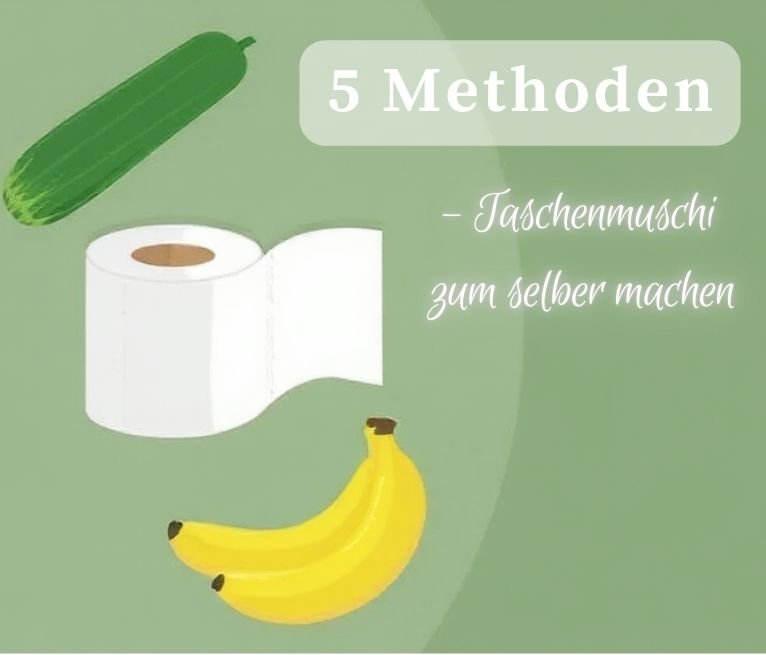 Taschenmuschi zum selber machen: 5 Methoden