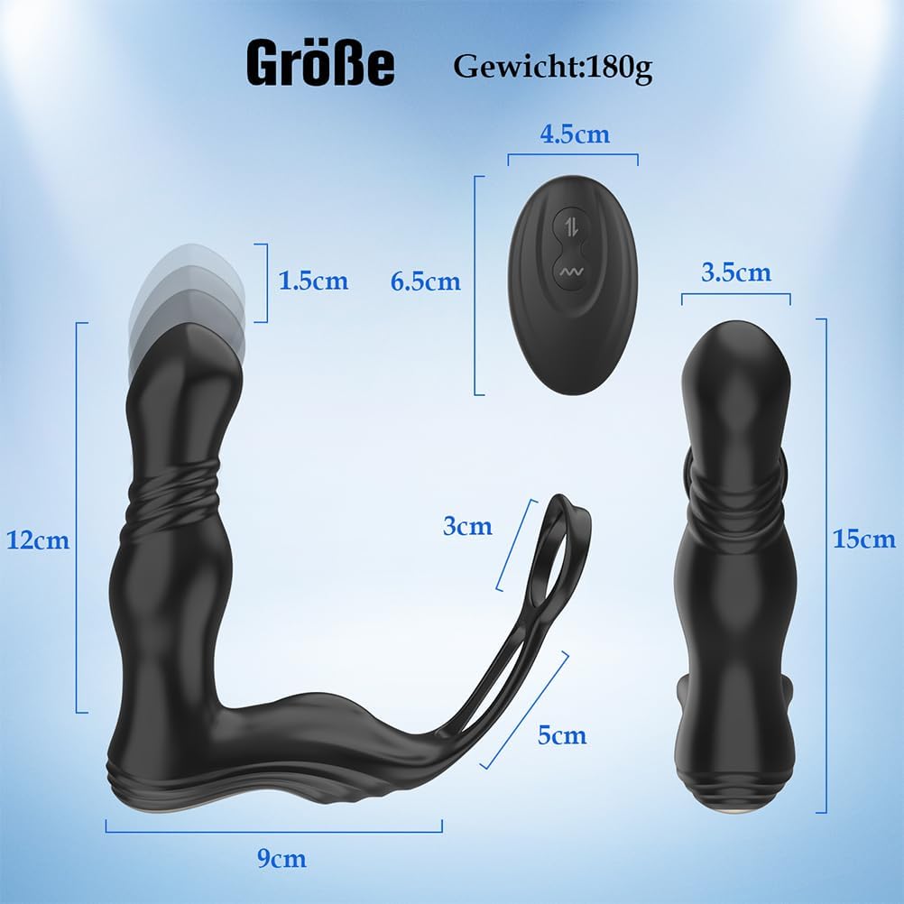Deep-Space-Kegel und ringförmige Analkugeln
