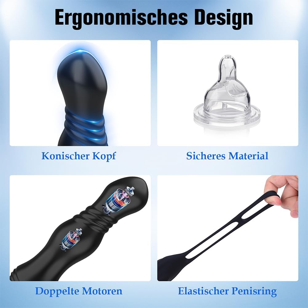 Deep-Space-Kegel und ringförmige Analkugeln