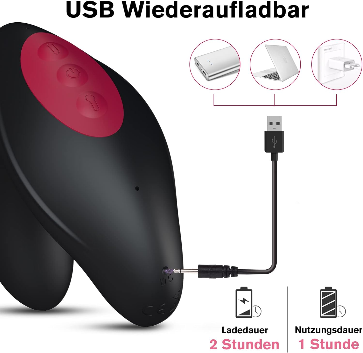 Prostata Stimulator Aufblasbarer Analvibrator