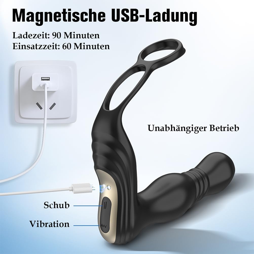 Deep-Space-Kegel und ringförmige Analkugeln