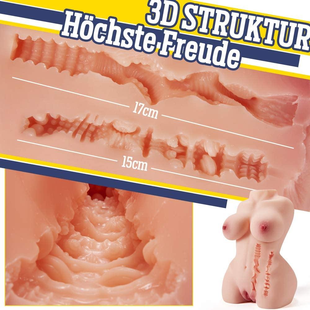 Verführerische Sex-Torsopuppe - Rose 5,5kg