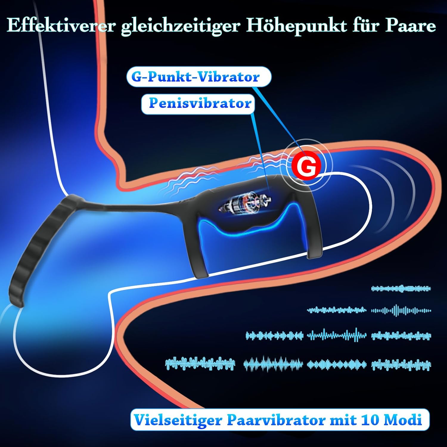 Penisringe Vibrator für Penis für Paare