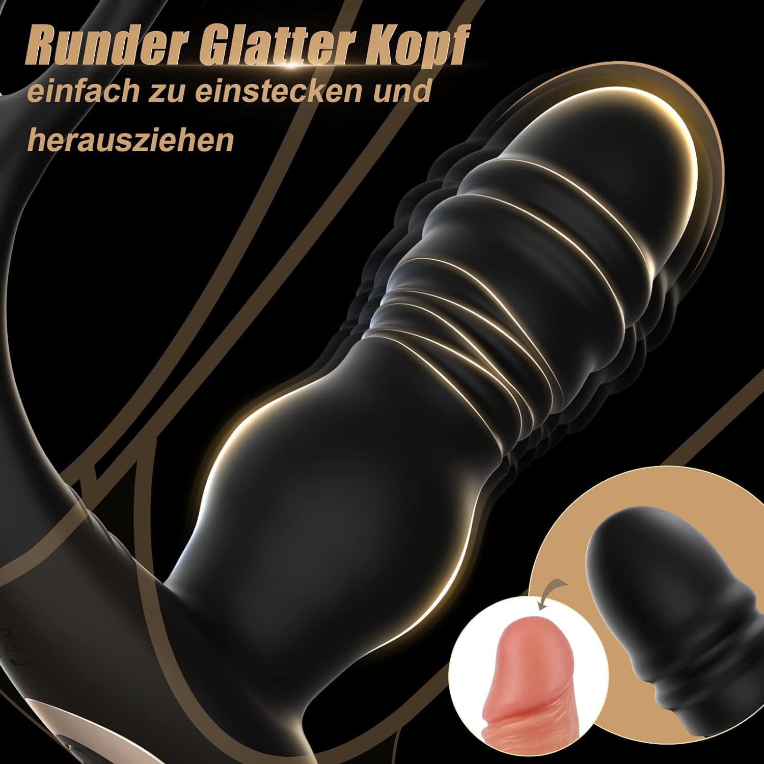 Analvibratoren mit 7 schockfunktionen und 7 vibrationsmodi