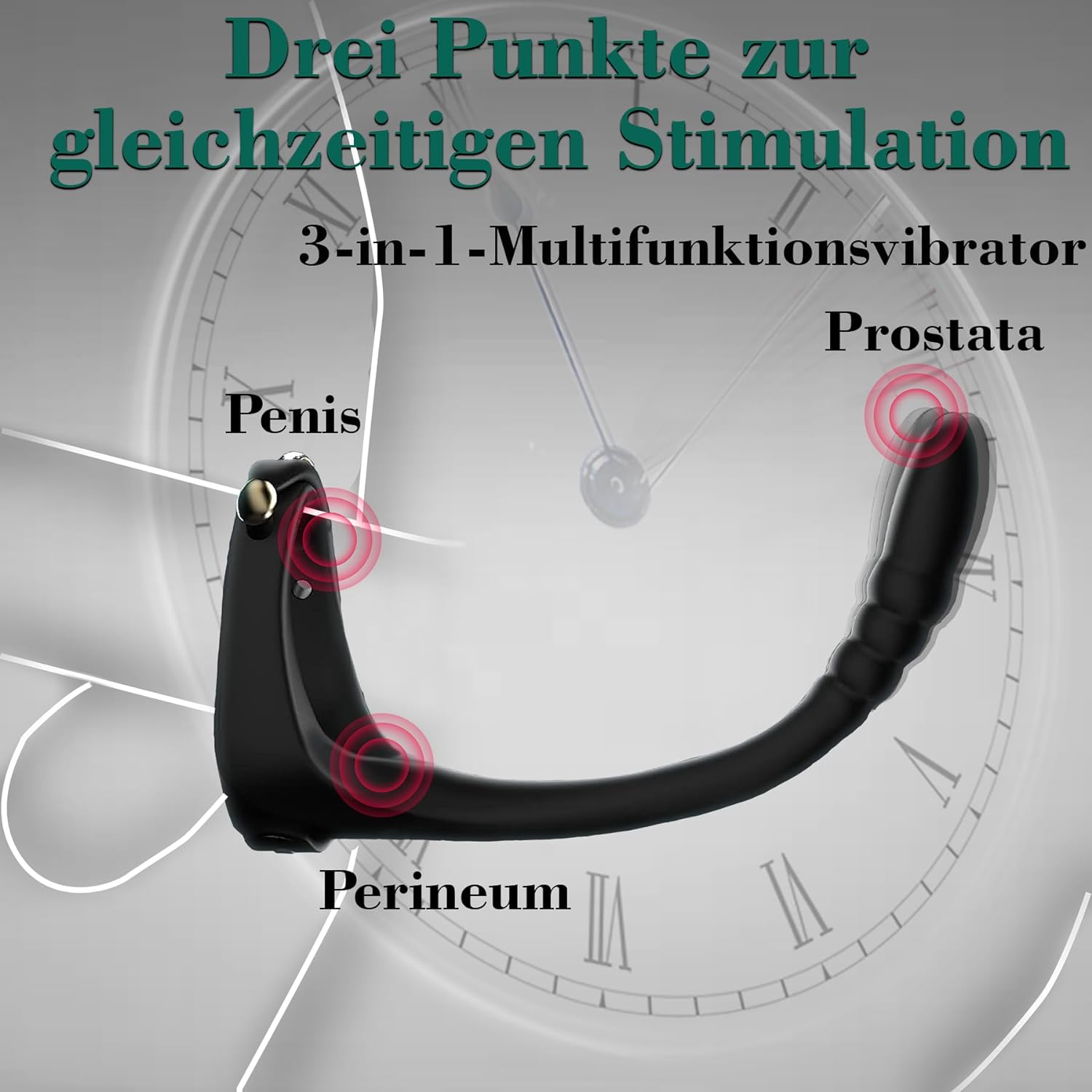 Penisring Analvibratoren Prostata Stimulation Männer