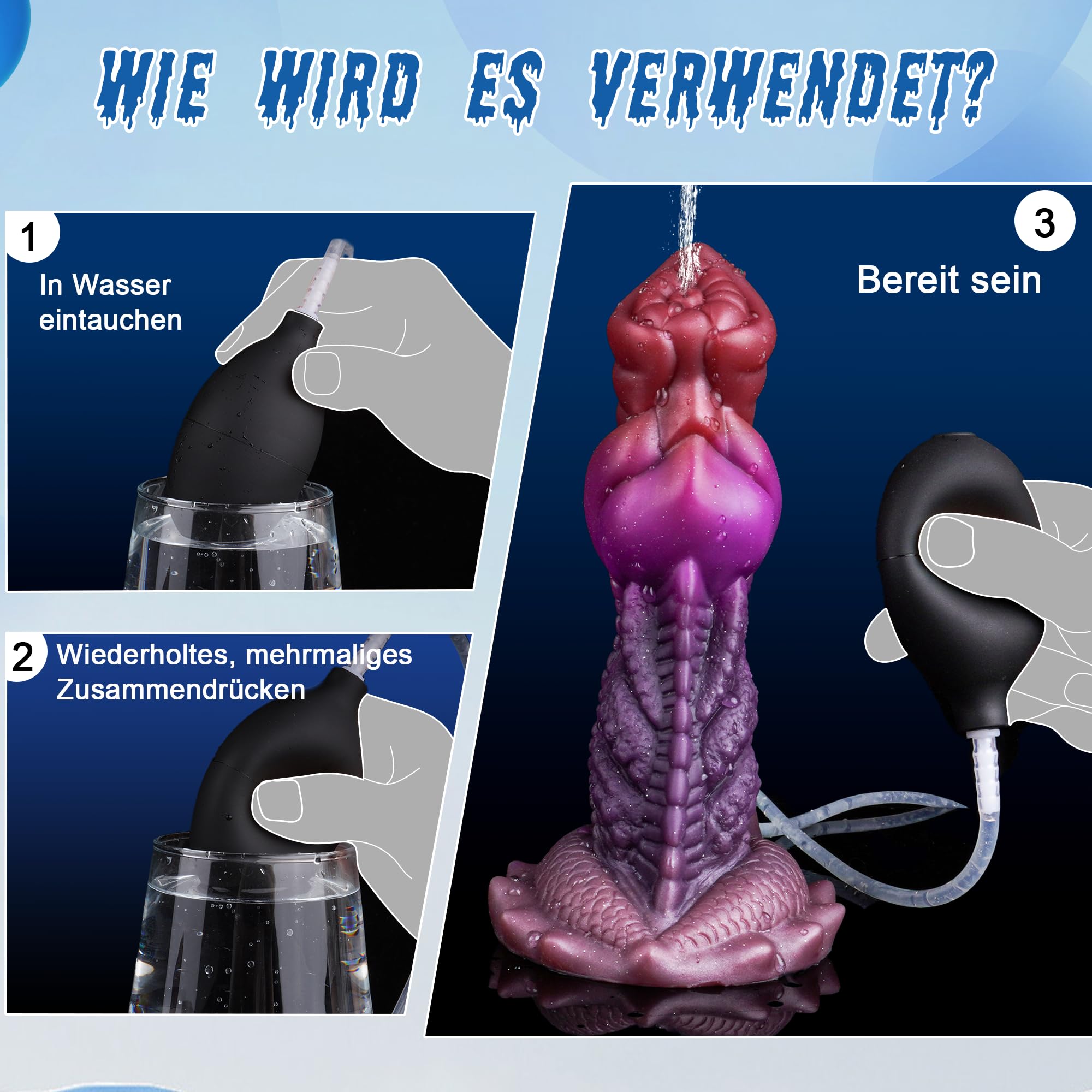 Dildo mit spritzfunktion Fantasy Animal Dildo Ejakulierender