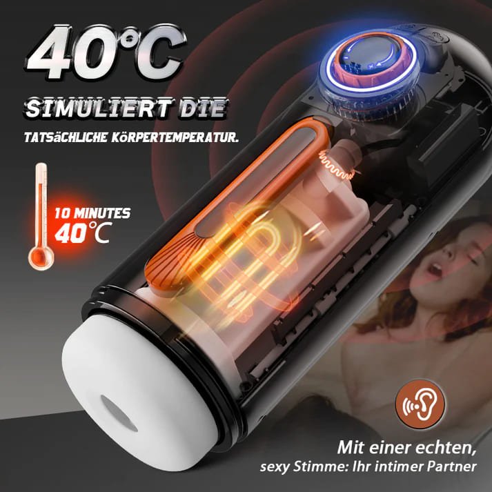 Erwärmt sich auf bis zu 40 °C