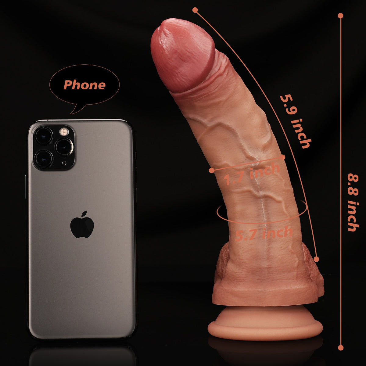 realistic small dildo whole size 