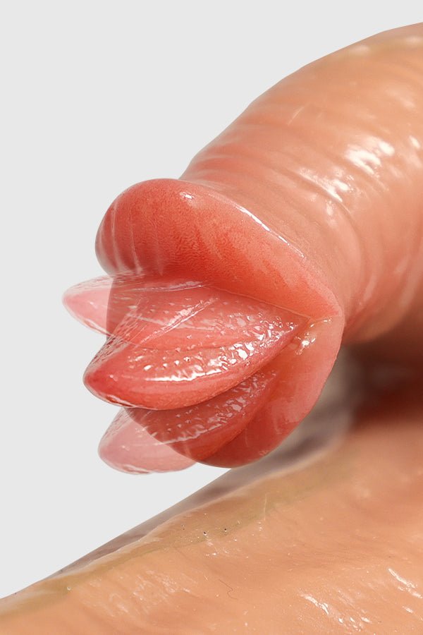 Dildo mit Zungenbewegung