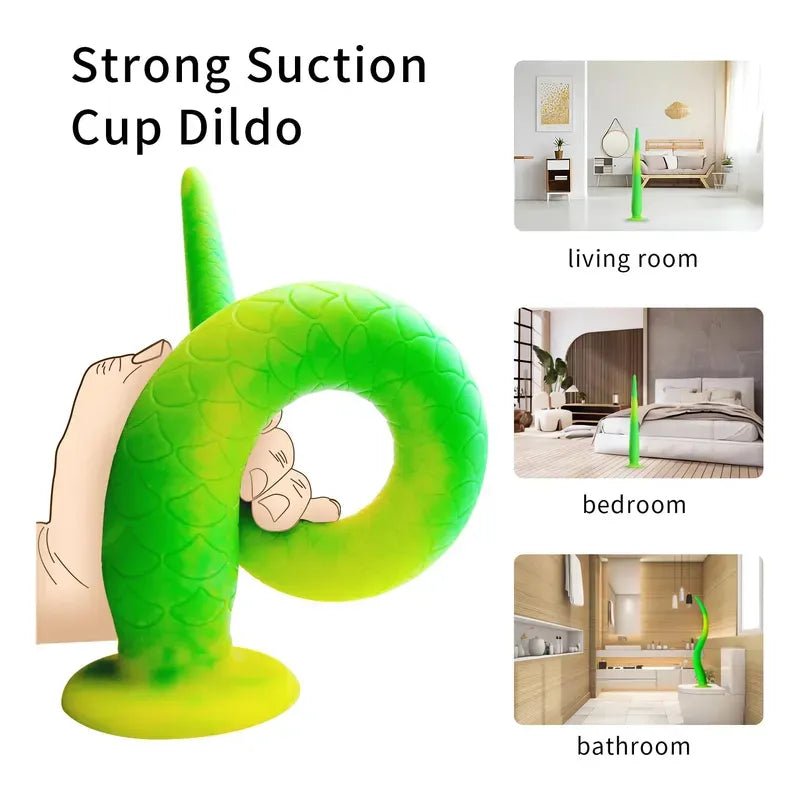 Tentacle Dildo mit starkem Saugnapf