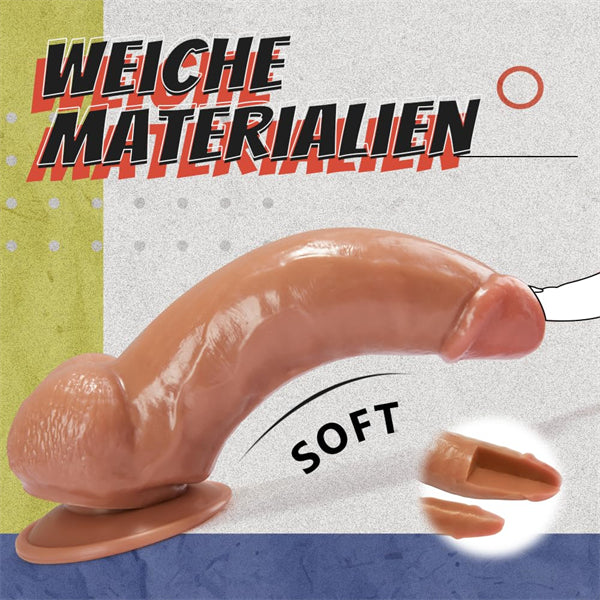 Realistischer Dildo XL Analdildo Penis Plug 22×5.2cm