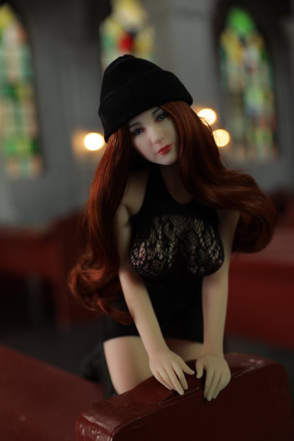 Climax doll mini aus tragbarem Silikon Mani 60 cm