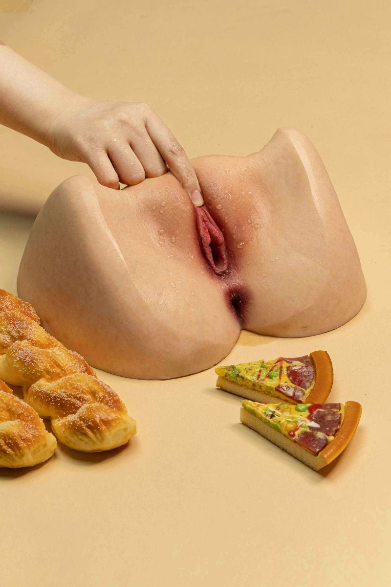 Silikon-Lusttorso 3.7kg mit ultra-weicher Silikon-Oberfläche und hautähnlicher Beschaffenheit.