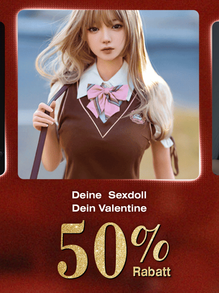 50 % Valentinstag-Rabatt auf unsere Puppen