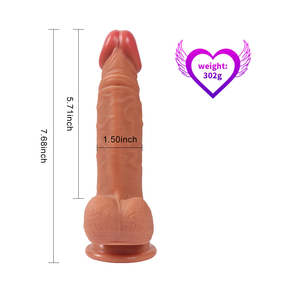 Realistischer Saugnapf-Dildo Evan - 19,5 cm