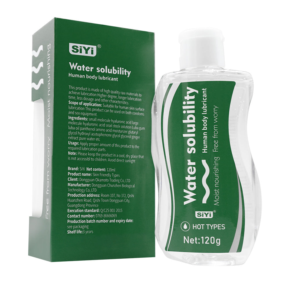 Wasserbasiertes Gleitmittel 120 ml Natur