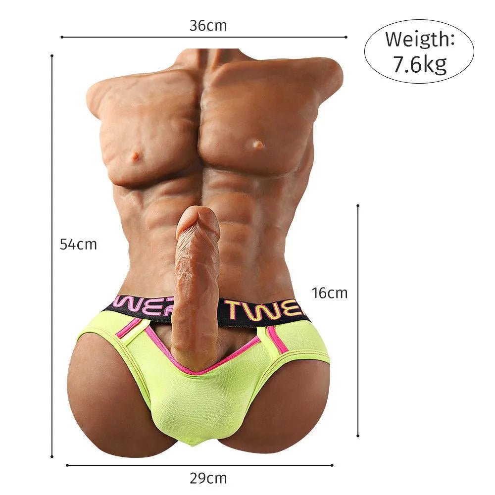Male Sex Doll Torso mit 16cm Penis