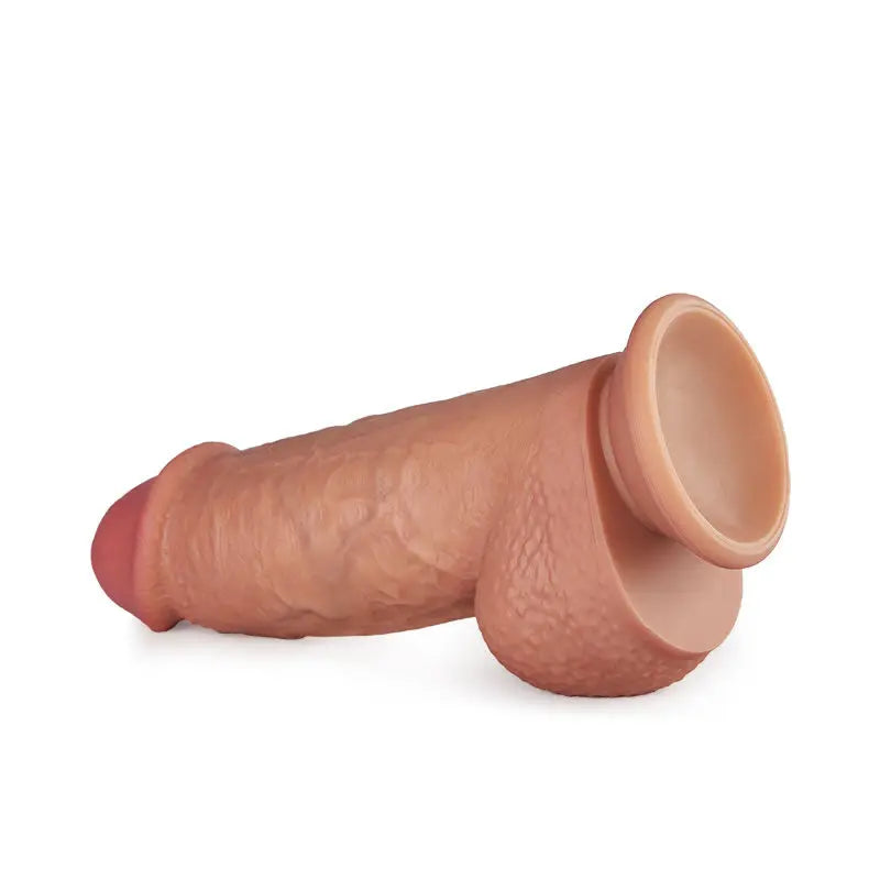 Großer weicher und dehnbarer Silikon-Dildo Chubby-21,5cm