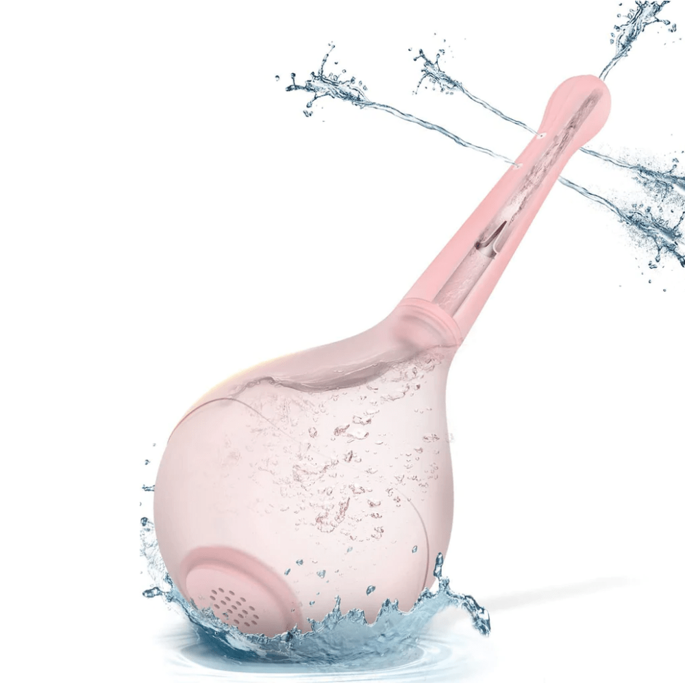 Poire de Lavement 5 trous Rose